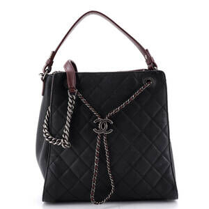 Chanel Top Handle Cc Drawstring Bucket #258270C31B